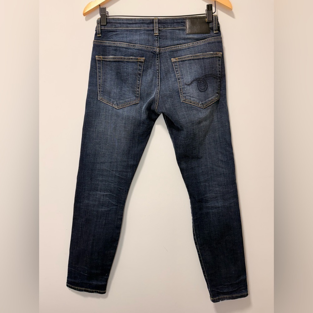 R13 Biker Boy Howell Indigo Denim Jean size 26 - Picture 7 of 16